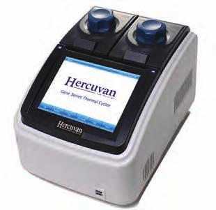 Hercuvan Lab Systems GS-96 / 2x48 Gradient Touch Thermal Cycler GENE SERIES Hercuvan product catalog 1 GS-96 Reliable, easy to use 96-well gradient thermal cycler with exceptional thermal performance