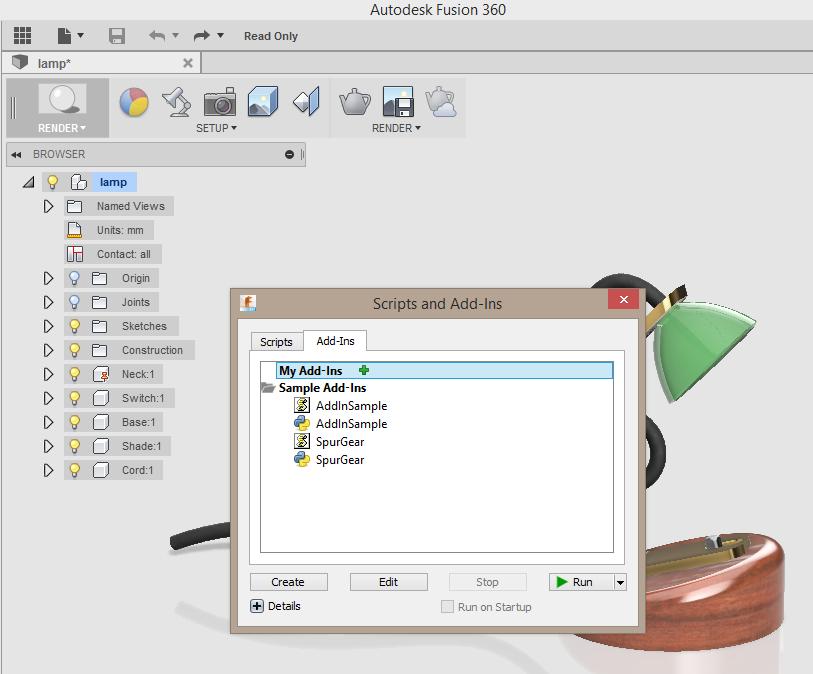 If you have not installed Autodesk Fusion in the default installation folder you will need to click on the Browse button in the installer and select the appropriate Fusion plug-ins folder.