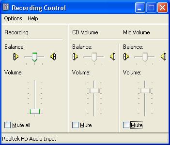 8 In the "Mic Volume" field, clear the "Mute" checkbox. When using Windows 7/Windows Vista In this section, Windows Vista is used as an example. 1 [Start] - [Control Panel]. "Classic View".