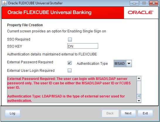 External Password Required Check this box to allow the user-login using MSAD/LDAP password irrespective of the user ID.