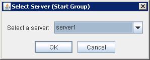 Chapter 1 Functions of the WebManager Start (enabled only when the group is stopped) Start up the selected group.