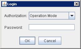 Setting limitations on the connection and operation of the WebManager The limitation by using a password This function limits viewing and operations on the WebManager by using a password.