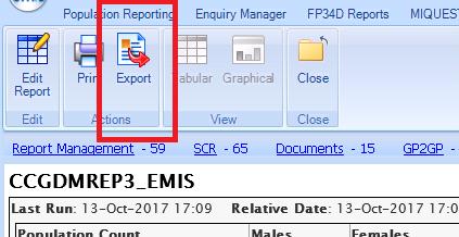 When prompted for the export format choose CSV and click OK. 11.