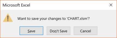 10. Click OK to return to the previous Excel Options screen and click OK again.