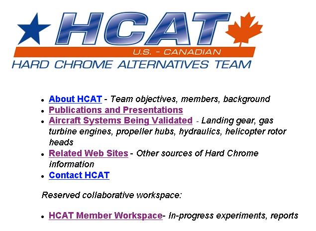 Reaching website from HCAT public