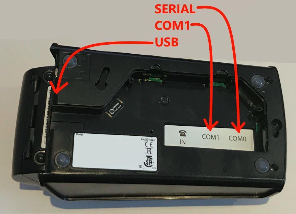 USB - If you are using USB, this also connects in to the base using the squarish connector just to the right of the power cable, and the other end plugs in to a spare USB port on