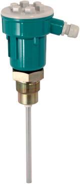 CLS4 Contact level control Suitable for liquids, powders and granules Protection IP66 67 ATEX certified versions PTFE or PVC insulation Capacitive units with rod probe for general-purpose, suitable