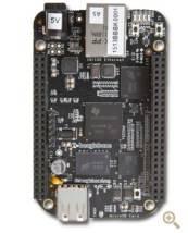 Cortex-A8 core. This device has more pins to control. BeagleBoard community is perfect for developers and hobbyists.