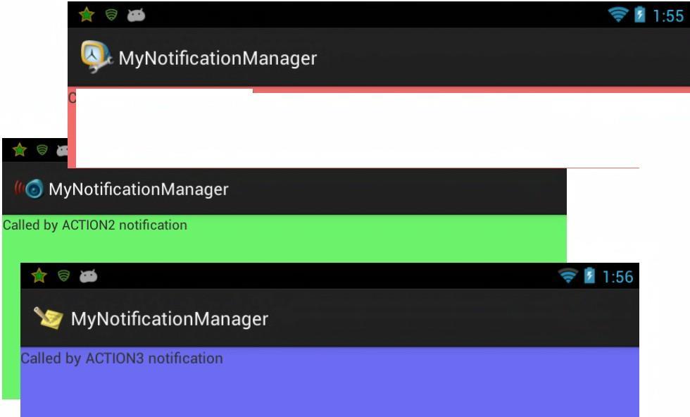 Example Notifications