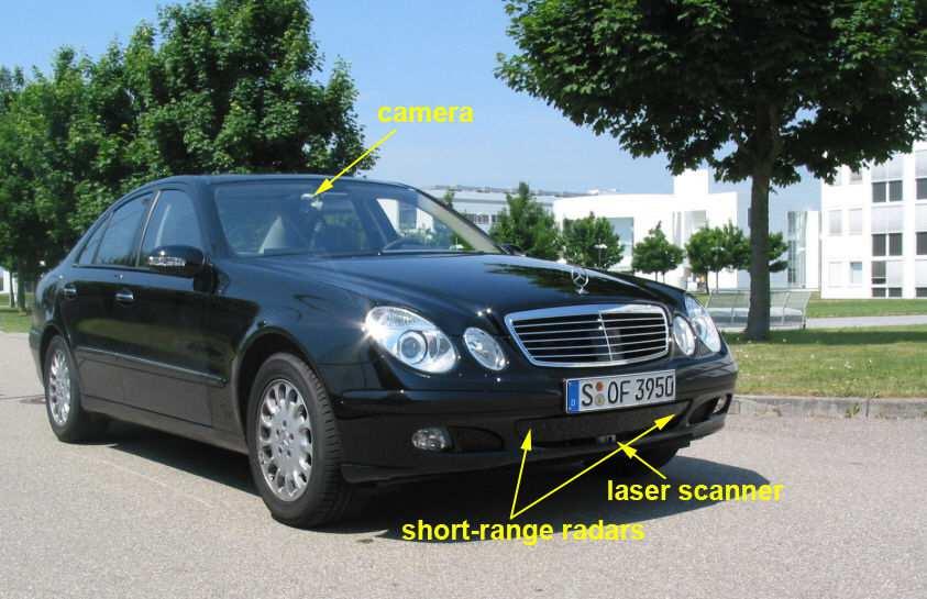 results from laser data in order to obtain a more robust performance. In the second part, previously detected moving objects in the vehicle environment are passed to the tracking process.