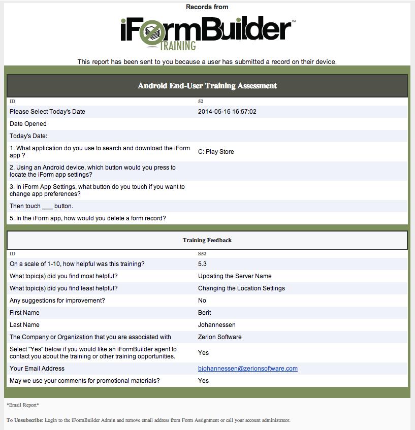Simplify Account Management Know Right Away When a Record is Submitted FormsIn Form