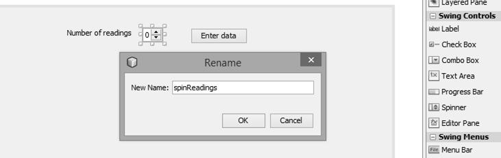 Give the Class Name as waterquality,and the Package as waterqualitypackage: Click the Finish button to return to the NetBeans editing screen.