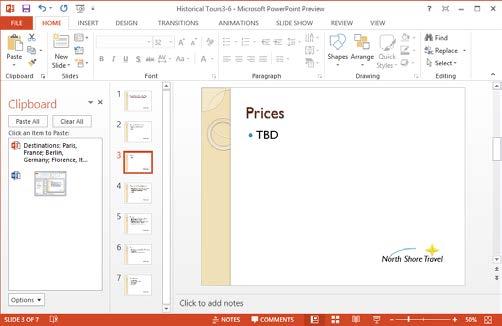 Inserting and Editing Text Collecting Multiple Items to Move or Copy If you do a lot of cutting, copying, and pasting you will appreciate the Office Clipboard.