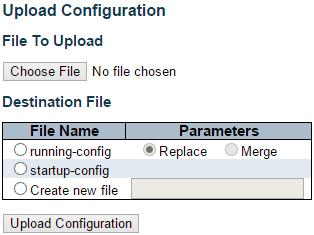 Configuration - Upload 3.