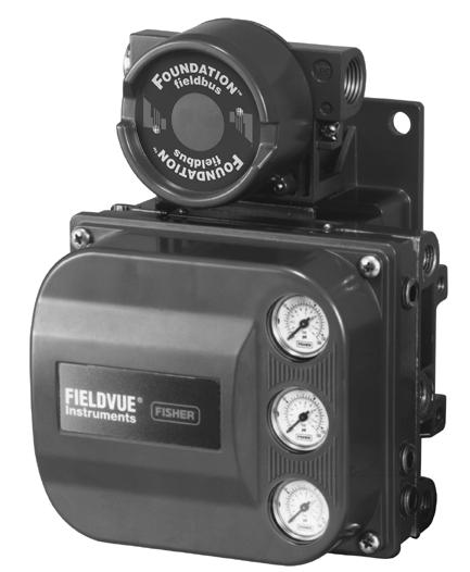 COUPLED WITH VALVELINK SOFTWARE, THE DVC6000f PROVIDES USERS WITH AN ACCURATE PICTURE OF VALVE PERFORMANCE, INCLUDING ACTUAL STEM POSITION,