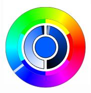 the color wheel to choose a color with a standard color picker or insert RGB values XY Grid -The XY grid allows you to modify the pan/tilt channels of a ﬁxture (upan and utilt are automatically