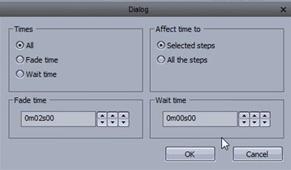 II Quick Start 5. Create a new step and preview Once the parameters have been adjusted, click here(1) to create a new step.