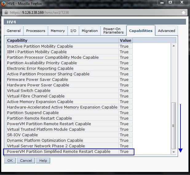All the different types of RR Partition Remote Restart deprecated so You may ignore this capability PowerVM