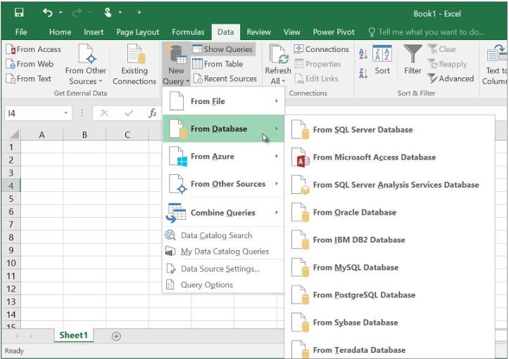 One click forecasting In previous versions of Excel, only linear forecasting had been available. In Excel 2016, the FORECAST function has been extended.