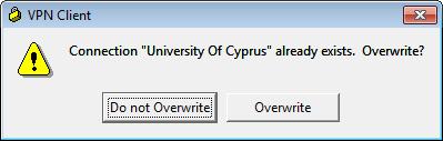 Open it and search for the University of Cyprus.pcf file, select it and click Open.