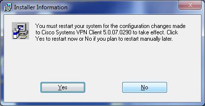 Step A12: You may be asked to restart your system for the
