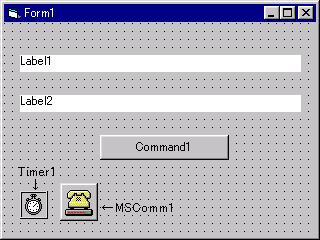 <Toc> <Ind> <3. PC Link Communication > 3-6 3.3. Example of Communication Program Created Using Visual Basic This subsection shows a sample program created using Microsoft Visual Basic 6.