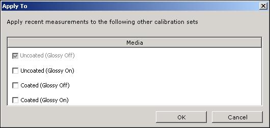 CALIBRATION 38 If you deselect Apply to All Calibration Sets, you can choose to apply the current calibration to a selected subset of the calibration sets on the server.