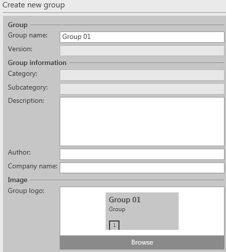Device groups 12.2 Managing groups 12.2.2 Creating groups Creating a group To create a group, follow these steps: 1. Select the "Network analysis" view. 2. Click the tab of the project in the editor.