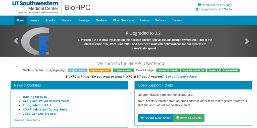 Hands on BioHPC -- 1.
