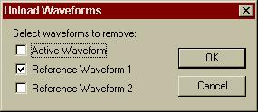 This is useful if you want to compare waveform measurements to a standard or reference waveform to make a pass/fail determination on the measurement.