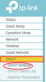 Set the DHCP IP Pool Address Range By default, the TP-Link WR841N router enables one-hundred computers at one time to connect. If you set the Default Gateway address to 192.168.234.