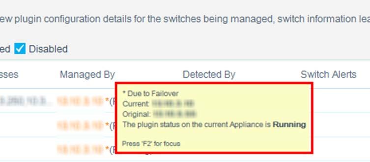 For information about CounterACT Failover Clustering and the Switch Plugin, see Failover Clustering Support.