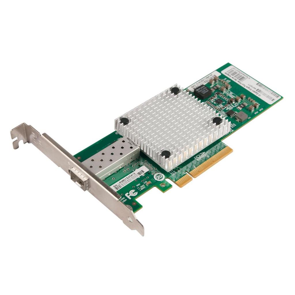 NIC-PCIE-1SFP+-PLU PCI Express x8 Single Port SFP+ 10 Gigabit Server Adapter (Intel 82599ES Based) Single-Port 10 Gigabit SFP+ Ethernet Server Adapters Provide Ultimate Flexibility and Scalability in