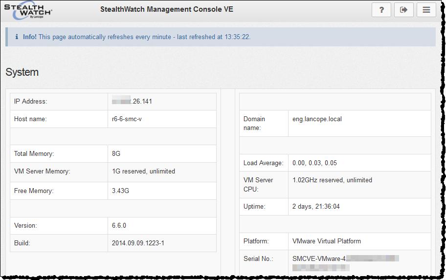 Configuring a Virtual Appliance 7. Continue with the next section, Configure the System Time.