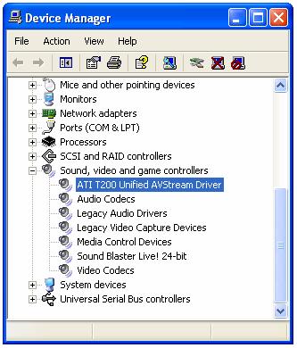 RADEON X1950 Series User Manual Verifying Driver Installation 1. From the Windows XP desktop, click on "My Computer", then "Control Panel", and then, finally, "System". 2.
