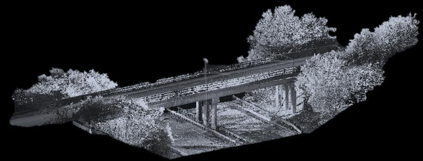 The point cloud data have no