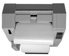 Operation Threading The Label Dispenser If your printer is equipped with the optional label dispenser and you would like the printer to automatically peel adhesive labels from the backing liner,