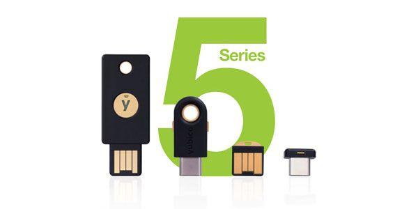 Yubico Security Keys Yubico offers a variety of choices: The Yubikey 5 NFC = $45 which adds a wireless connection to a phone thrtough NFC- Near Field Connection; The Yubikey 5 Nano = $50 which doesn