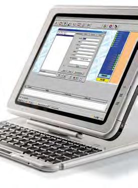 The software The dedicated software features a clear graphic interface, easy to use, runs on windows mode and does not require any particular hardware.