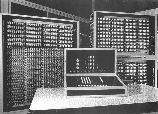 Figure 1 1 The Z3 computer developed by Konrad Zuse uses a 5.33 hertz clocking frequency.