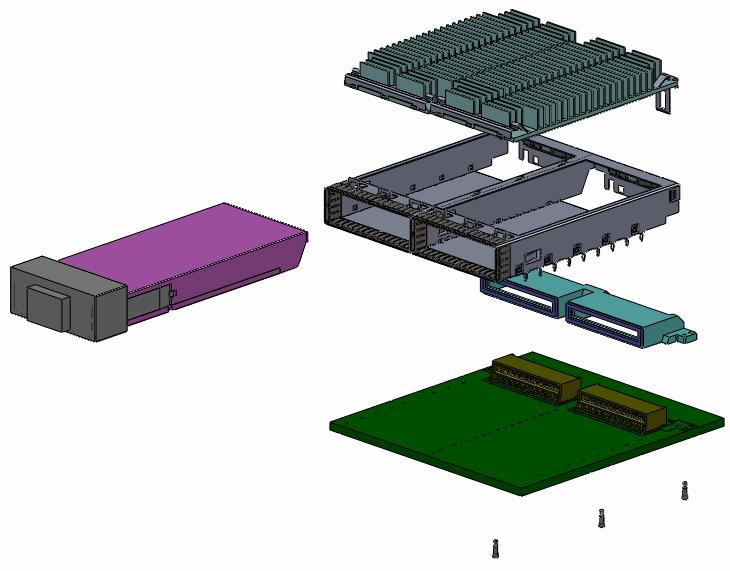 OPTICAL MODULE & CONNECTOR ASSEMBLY