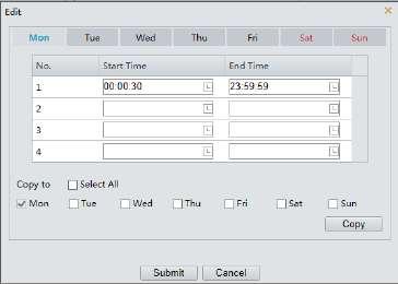 Enable Plan Drag the mouse to draw a plan Edit time periods in the table Plan drawing using a mouse is only supported by IE versions later than 8.0.