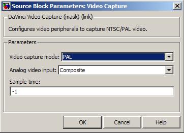 OpenStax-CNX module: m23999 11 Figure 12: Video Capture Conguration 11.