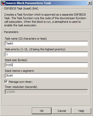 OpenStax-CNX module: m23999 18 Figure 20: "Task" Conguration 13.