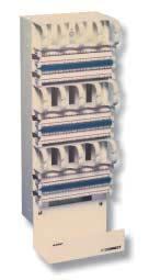TELECOMMUNICATIONS ROOM 110CONNECT CROSS-CONNECT 110Connect XC Cross- Connect System Cross- Connect Distribution Frame Kits Reduce time needed for planning and installing a crossconnect on a
