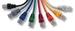 CABLE ASSEMBLIES TWISTED PAIR CABLE ASSEMBLIES 142 Category 5 Unshielded, Booted RJ45 to RJ45 Color Part Number Black 219200-X Gray 219197-X Blue 219198-X Green 219199-X Red 219201-X White 219202-X