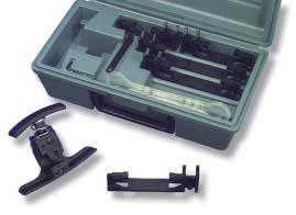 Slides, Cable Clamp, Insertion/Extraction Tool (230238-1), and carrying case 50-Position Kit includes wire