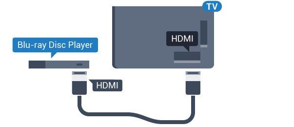 4.5 4.7 Inteligentné telefóny a tablety DVD prehrávač Na pripojenie DVD prehrávača k televízoru použite kábel HDMI. Ak sa na zariadení nenachádza konektor HDMI, môžete použiť kábel SCART.