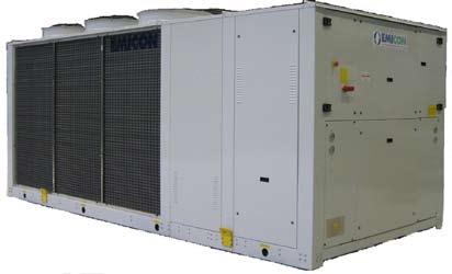 PAH 2802 T K AIR R-407C R-134a Series PAH... T K from 205 to 778 kw - 2 circuits The air cooled heat pumps of PAH.