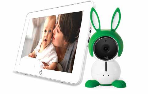 Arlo Baby Monitoring Camera Kit with LCD Touchscreen Display The Arlo Baby Kit contains everything you need so that you never miss a moment.